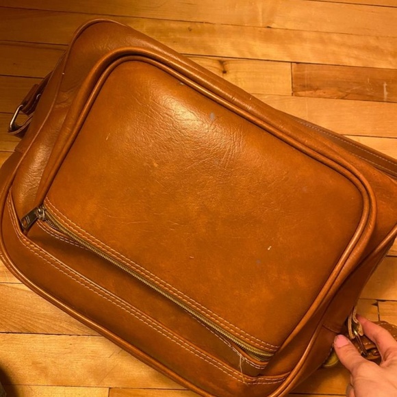 Vintage leather bag - Picture 4 of 5